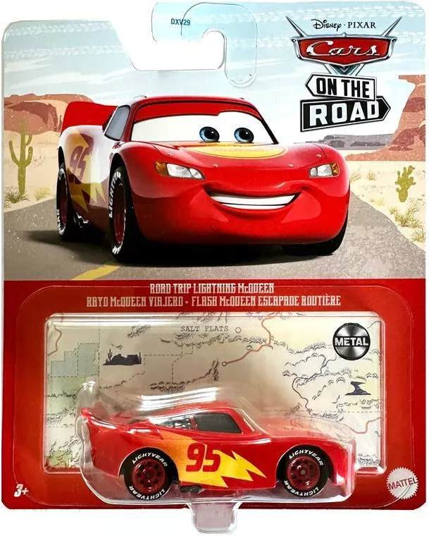 Mattel cars 3 autíčko road trip blesk mcqueen, hky34