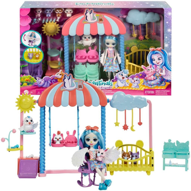 Mattel Enchantimals hravá školka HLH23