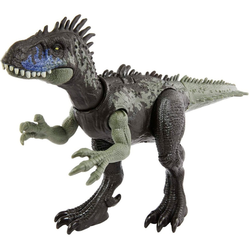 Mattel jurský svět nadvláda: dinosaurus s divokým řevem dryptosaurus, hlp15