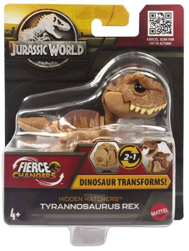 Mattel jurský svět dinosauří transformující se vajíčko t-rex, hlp02