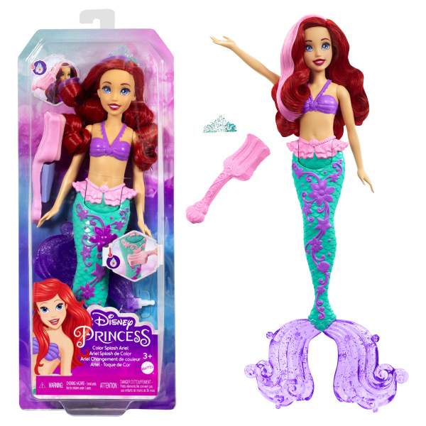 Disney Princess Ariel s barevným efektem