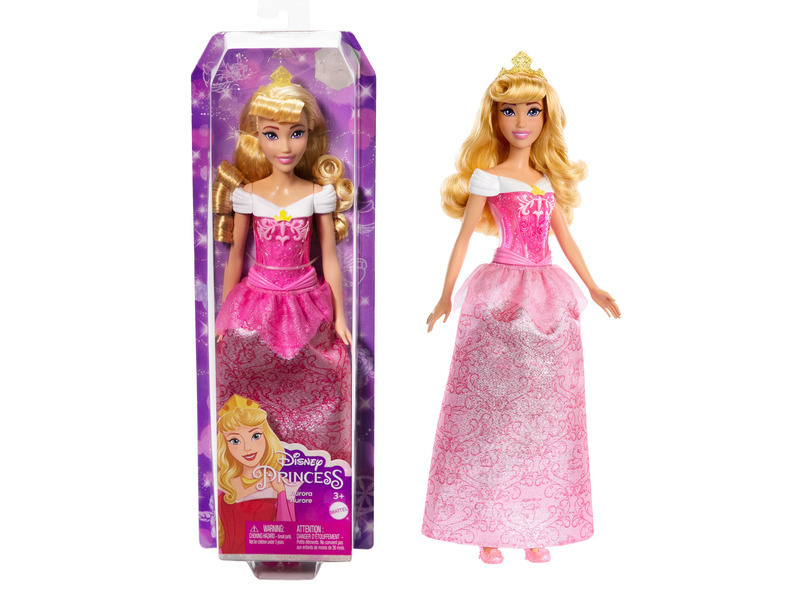 Mattel disney princess panenka princezna aurora, hlw09