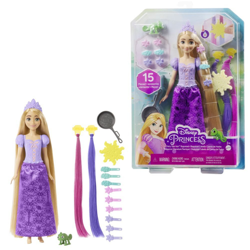 Mattel Disney Princess panenka Locika s Pohádkovými Vlasy HLW18