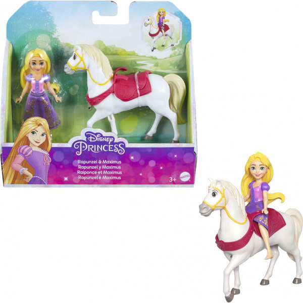 Mattel Disney Princess Na vlásku Locika & Maximus