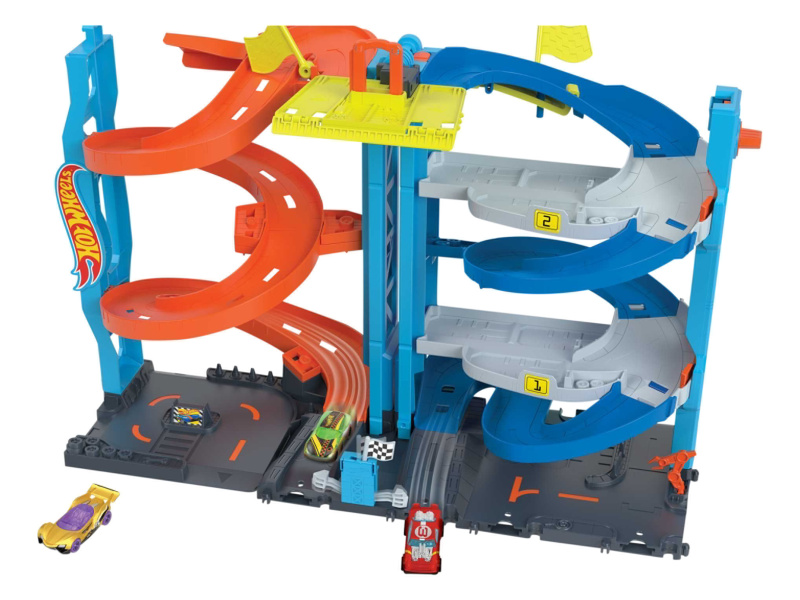 Hot Wheels Závodní věž Race Tower / 8 Jump (Hkx43 závodní věž)