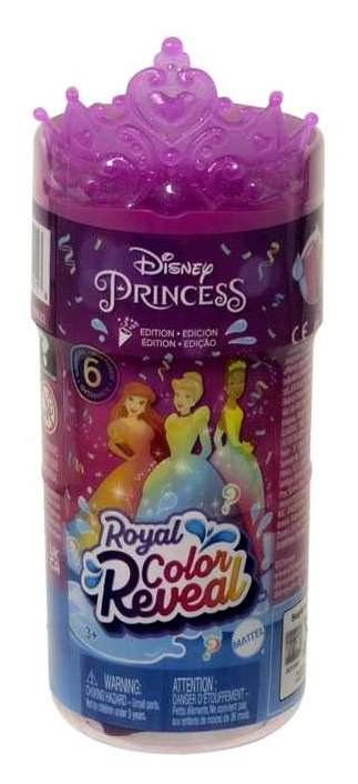 Mattel disney princess color reveal™ malá panenka s překvapením