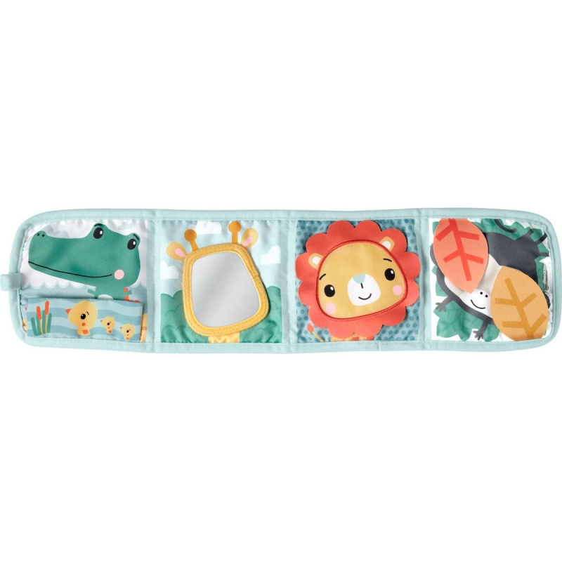 Fisher-Price Měkké leporelo se zvířátky z džungle HML63
