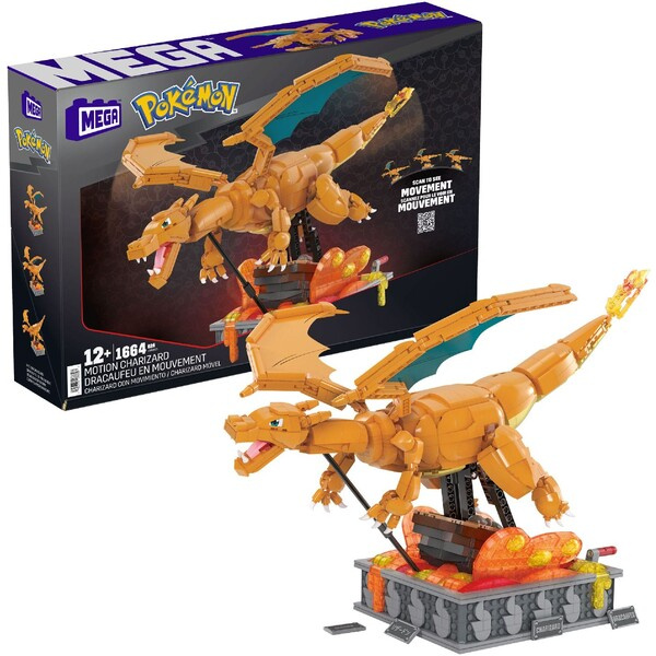 Mega Pokémon Pohyblivá figurka - Charizard