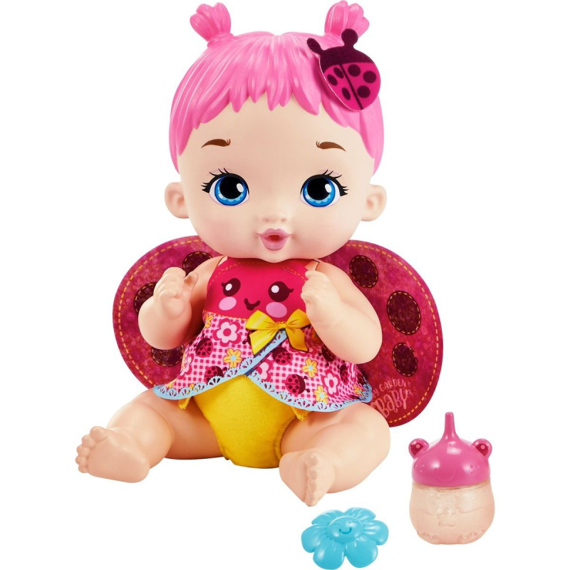 Mattel My Garden Baby miminko růžová beruška