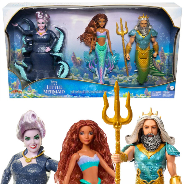 The Little Mermaid  Sada pohádkových panenek