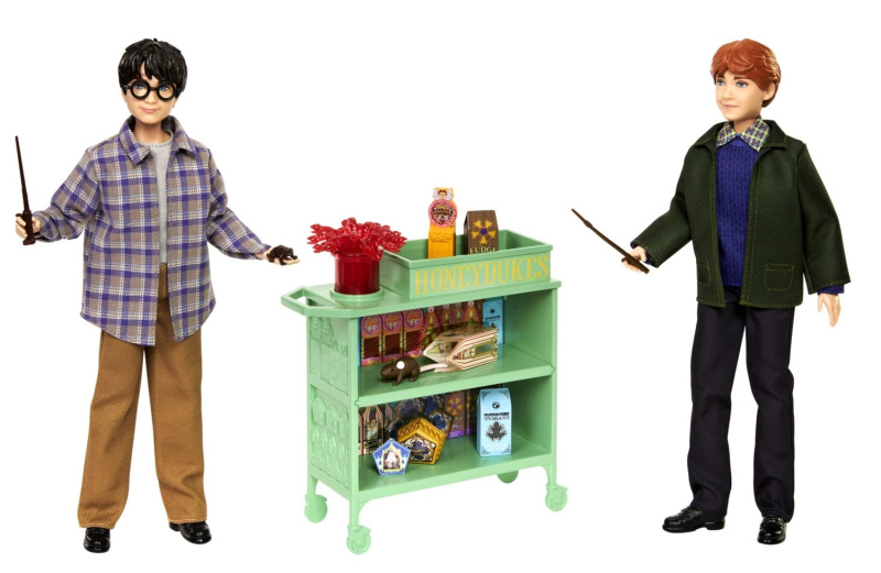 Mattel harry potter a ron na cestě expresem do bradavic hnd79