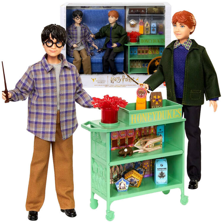 Mattel harry potter a ron na cestě expresem do bradavic hnd79
