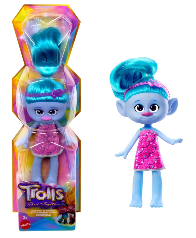 Mattel trolls panenka chenille hnf15