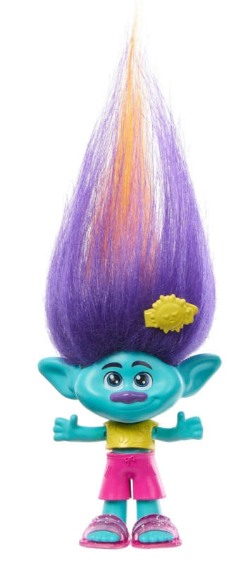 Mattel trolls malá panenka hair pops větvík hnf12