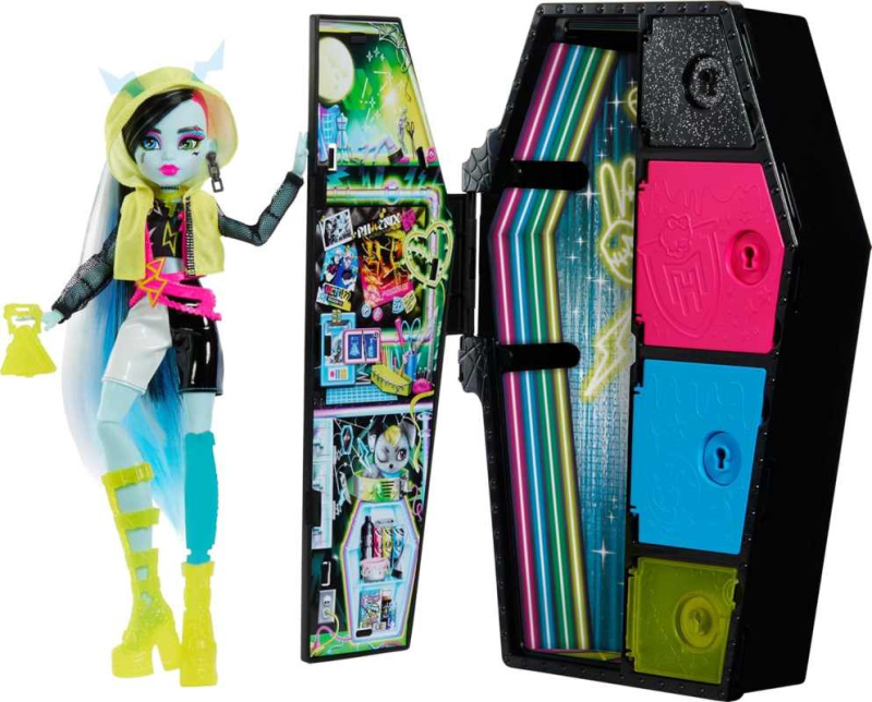 Monster High Skulltimate secrets panenka neon - Frankie