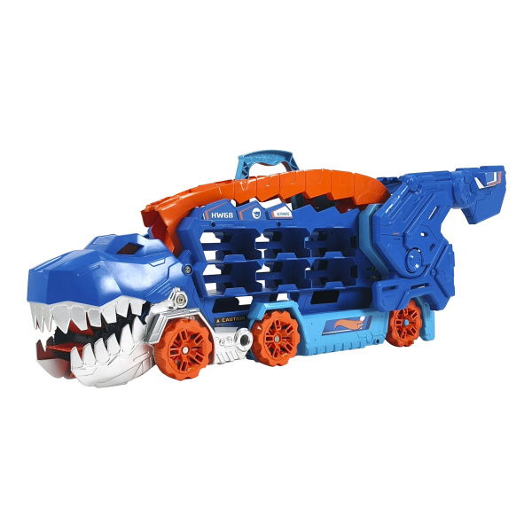 Mattel Hot Wheels City T-Rex tahač se světly a zvuky