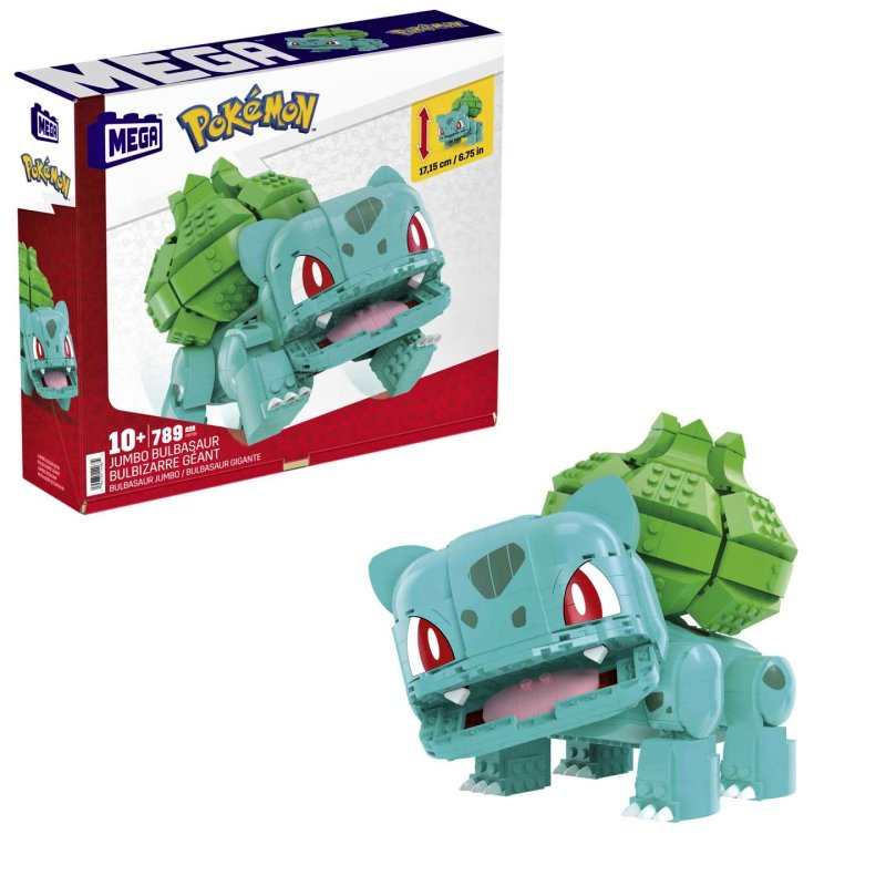 Mattel mega construx pokémon jumbo bulbasaur hnt96