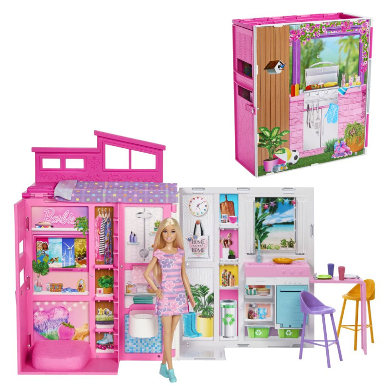Mattel Barbie Domek s panenkou