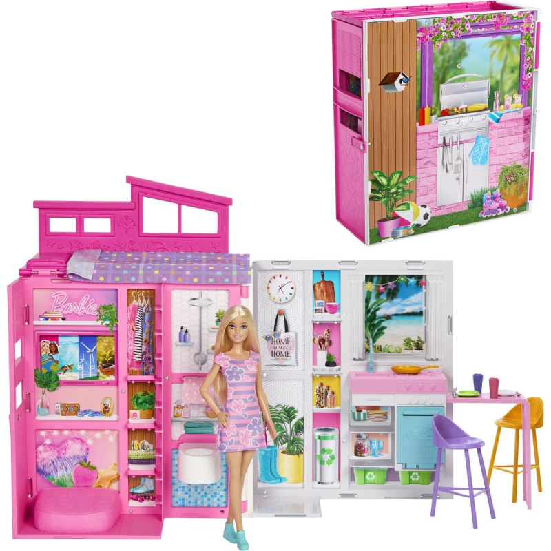 Mattel Barbie Domek s panenkou