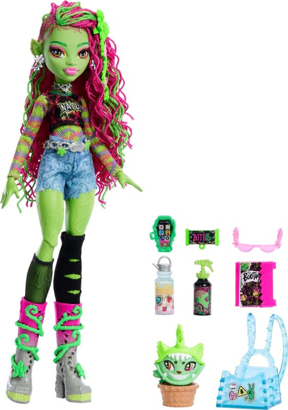 Mattel monster high příšerka monsterka - venus mcflytrap