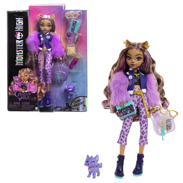 Monster High příšerka monsterka - Clawdeen