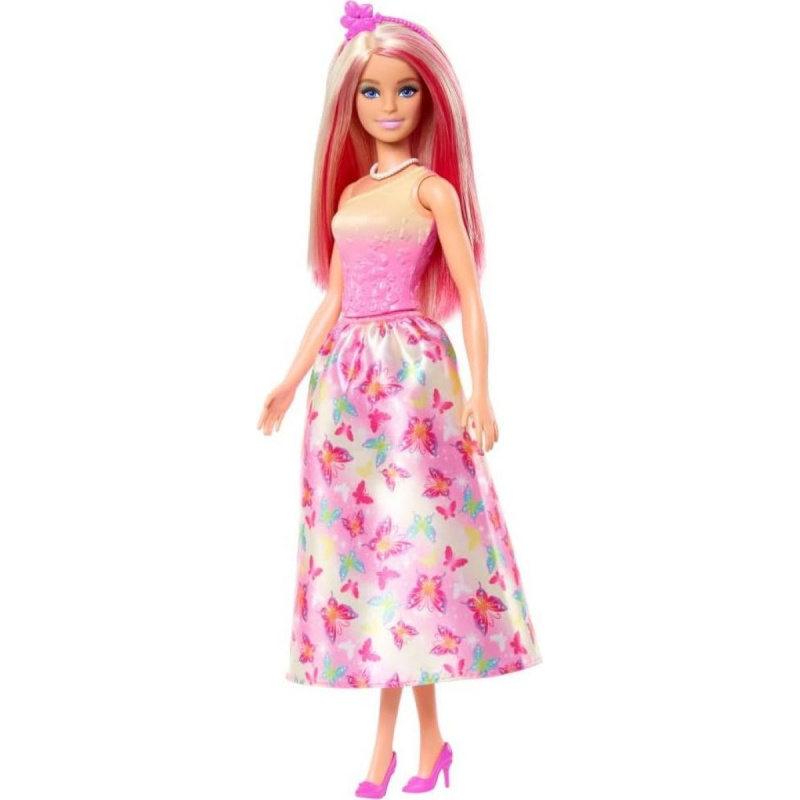 Mattel Barbie Pohádková Princezna - růžová