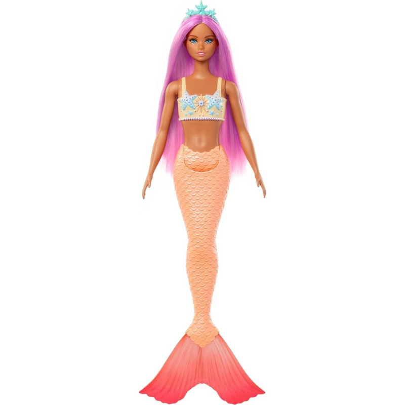 Mattel Barbie Pohádková mořská panna - žlutá