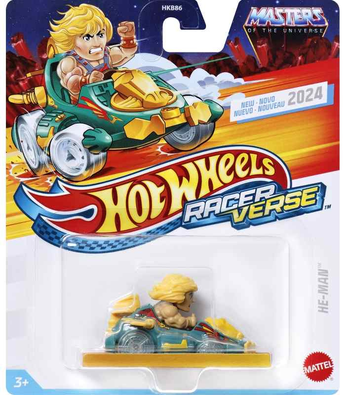 Mattel hw racerverse masters of the universe he-man hrt39