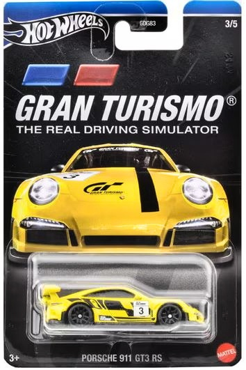 Mattel hw gran turismo porsche 911 gt3 rs 3/5