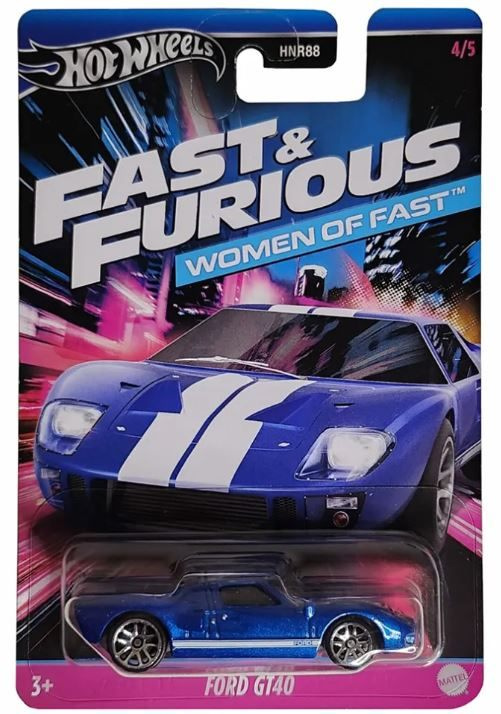 Mattel hw fast & furious women of fast ford gt40