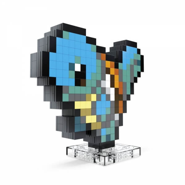 Mega Bloks Mega Pokémon Pixel art - SQUIRTLE Vícebarevná