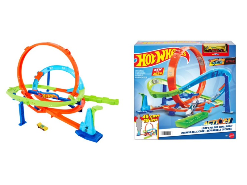 Mattel Hot Wheels Extrémní hyper smyčka