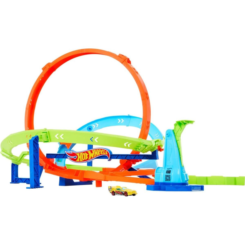 Mattel Hot Wheels Extrémní hyper smyčka
