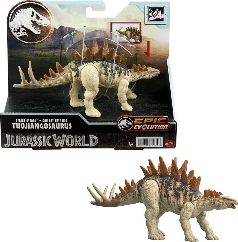 Mattel jurský svět: dinosaurus útočí tuojiangosaurus, htk62