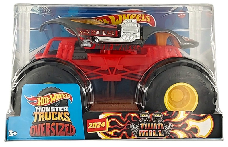 Mattel hot wheels® monster trucks twin mill 1:24, htm88