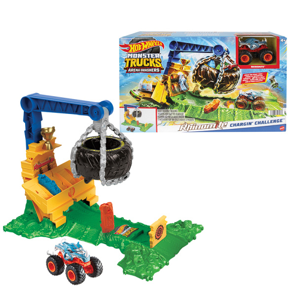 Hot Wheels Monster Trucks Aréna: výzva pro Rhinomita herní set
