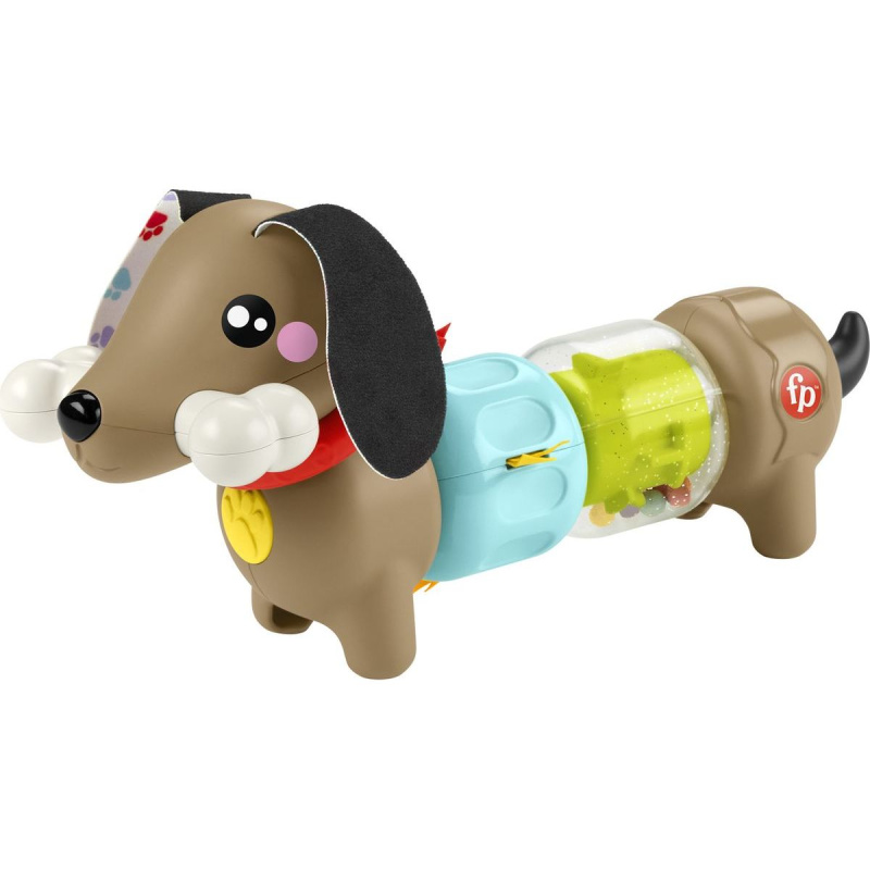 Fisher-Price Chrastící a klapající jezevčík