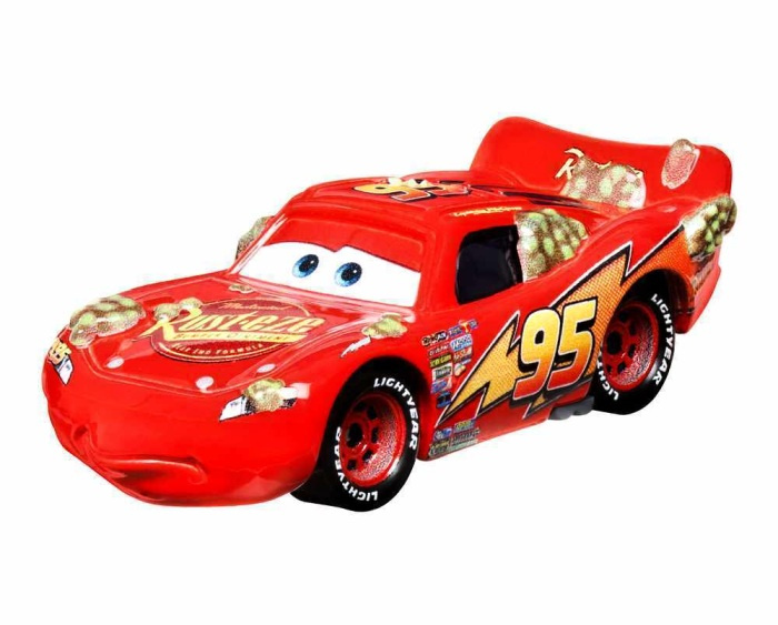 Cars 3 autíčko cactus lightning mcqueen, mattel htx85/dxv29