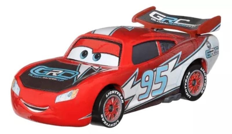 Cars 3 autíčko lightning mcqueen grc, mattel hty00/dxv29
