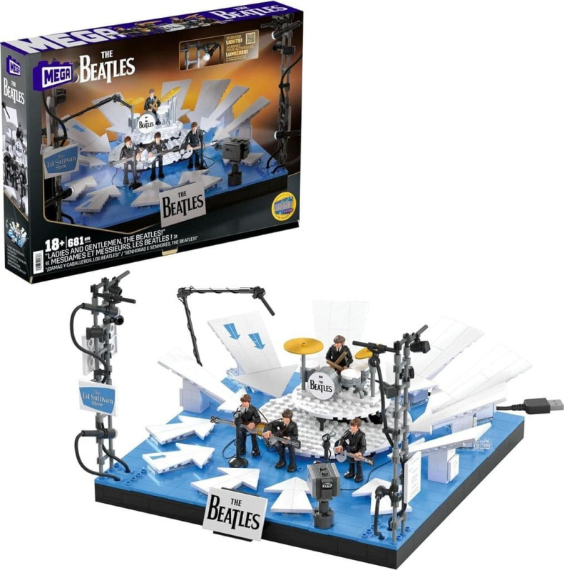 Mattel mega stavebnice pódium the beatles, hvh42