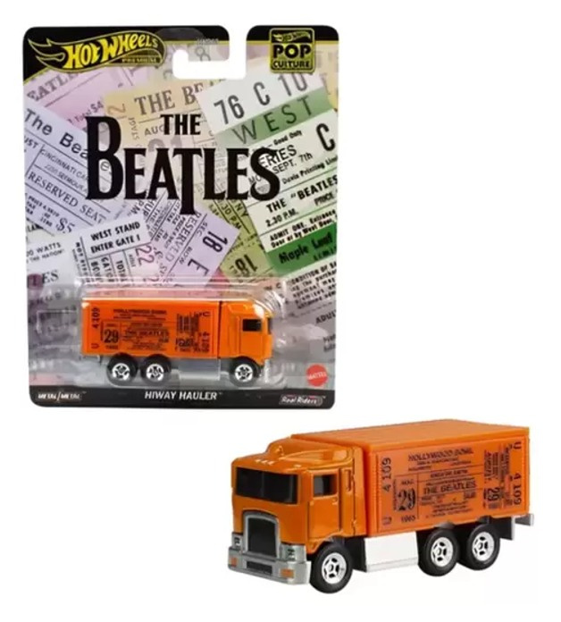 Mattel hw pop culture the beatles hiway hauler, hvj41