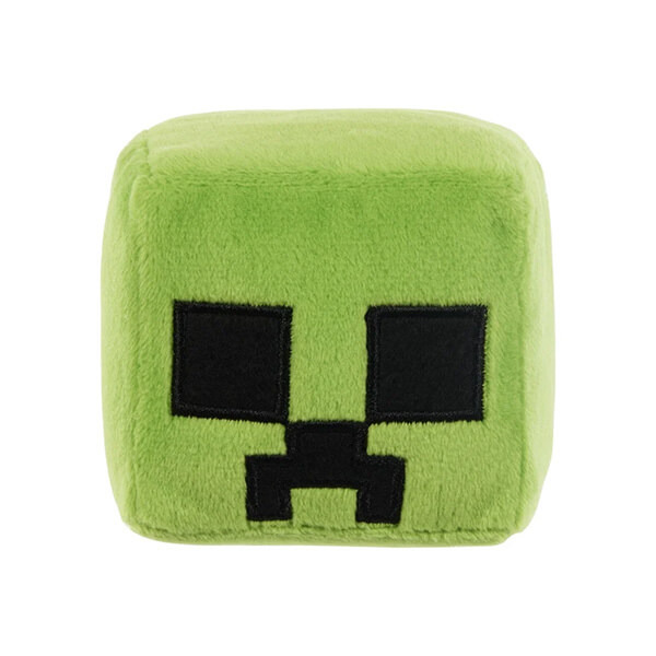 Mattel minecraft plyšové bloky 8 cm creeper