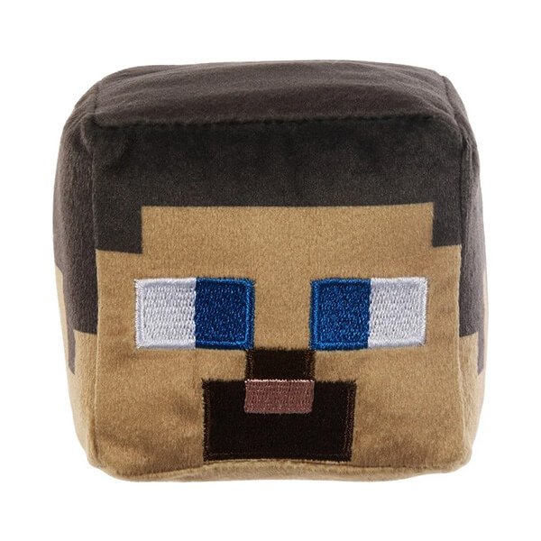 Mattel minecraft plyšové bloky 8 cm steve