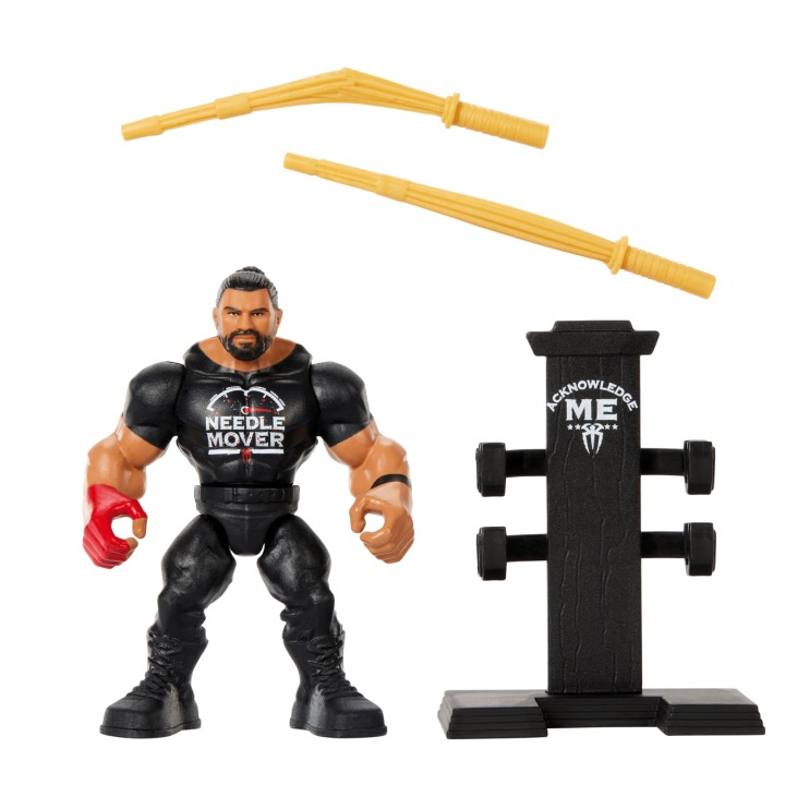 Mattel wwe knuckle crunchers akční figurka roman reigns, hwh20