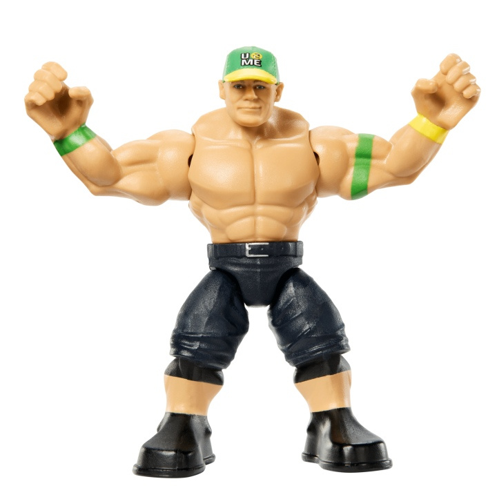 Mattel wwe knuckle crunchers akční figurka john cena, hwh21