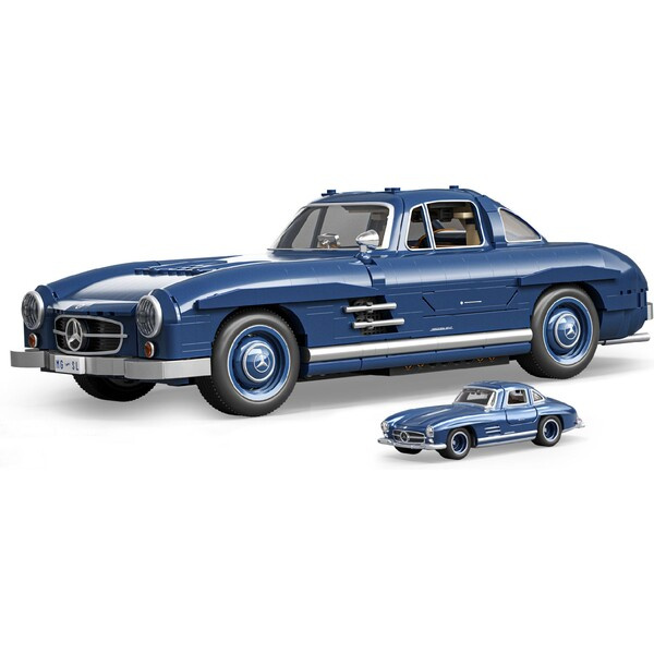 Mattel Brick Shop Hot Wheels Premium series Mercedes-Benz 300SL HWW25 Vícebarevná