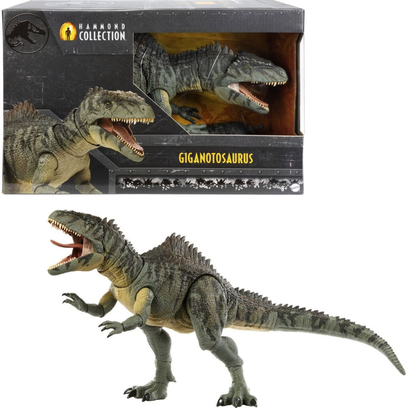 Mattel Jurassic World Hammond Collection - sběratelský Giganotosaurus