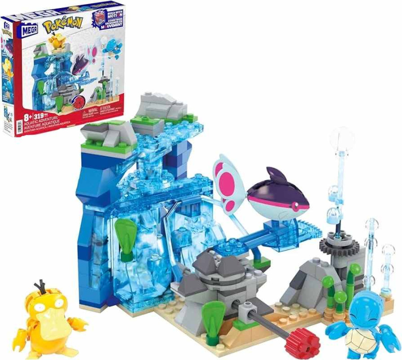Mega Construx Pokémon™ Vodní dobrodružství Vícebarevná