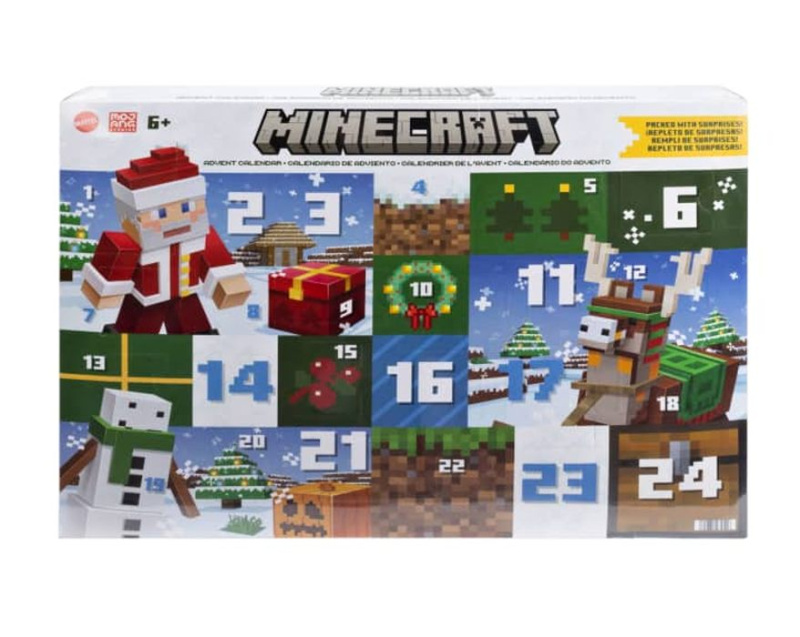 Mattel Minecraft Adventní kalendář 2024