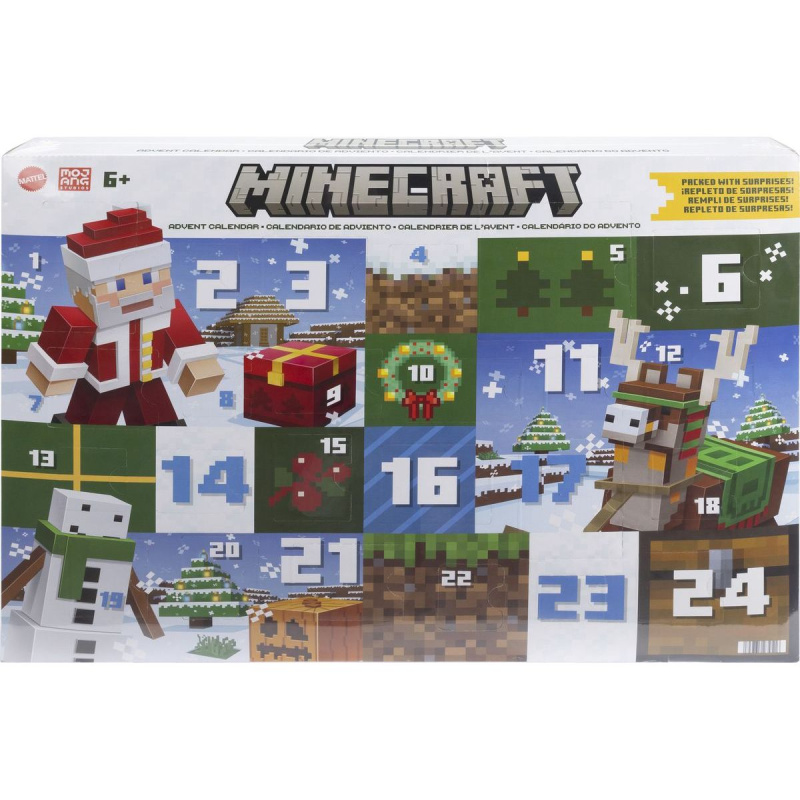 Mattel Minecraft Adventní kalendář 2024